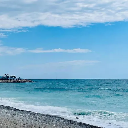 Le Victoria Beach, Beau T2 A 1 Minute Des Plages Apartmán Menton