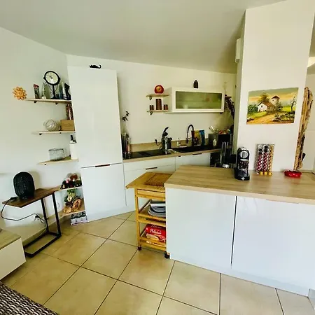 Апартаменти Le Victoria Beach, Beau T2 A 1 Minute Des Plages Мантон