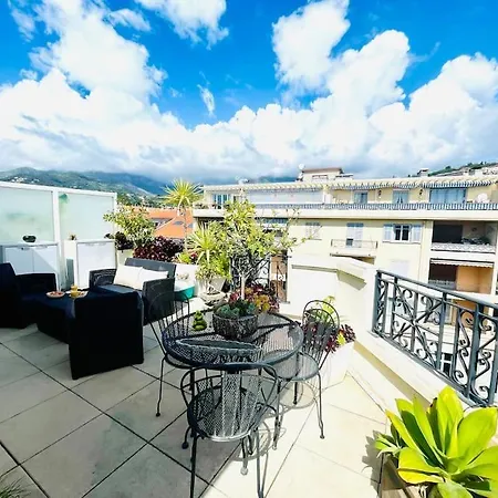 Le Victoria Beach, Beau T2 A 1 Minute Des Plages Apartamento Menton