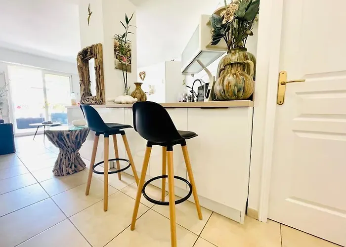 Apartment Le Victoria Beach, Beau T2 A 1 Minute Des Plages